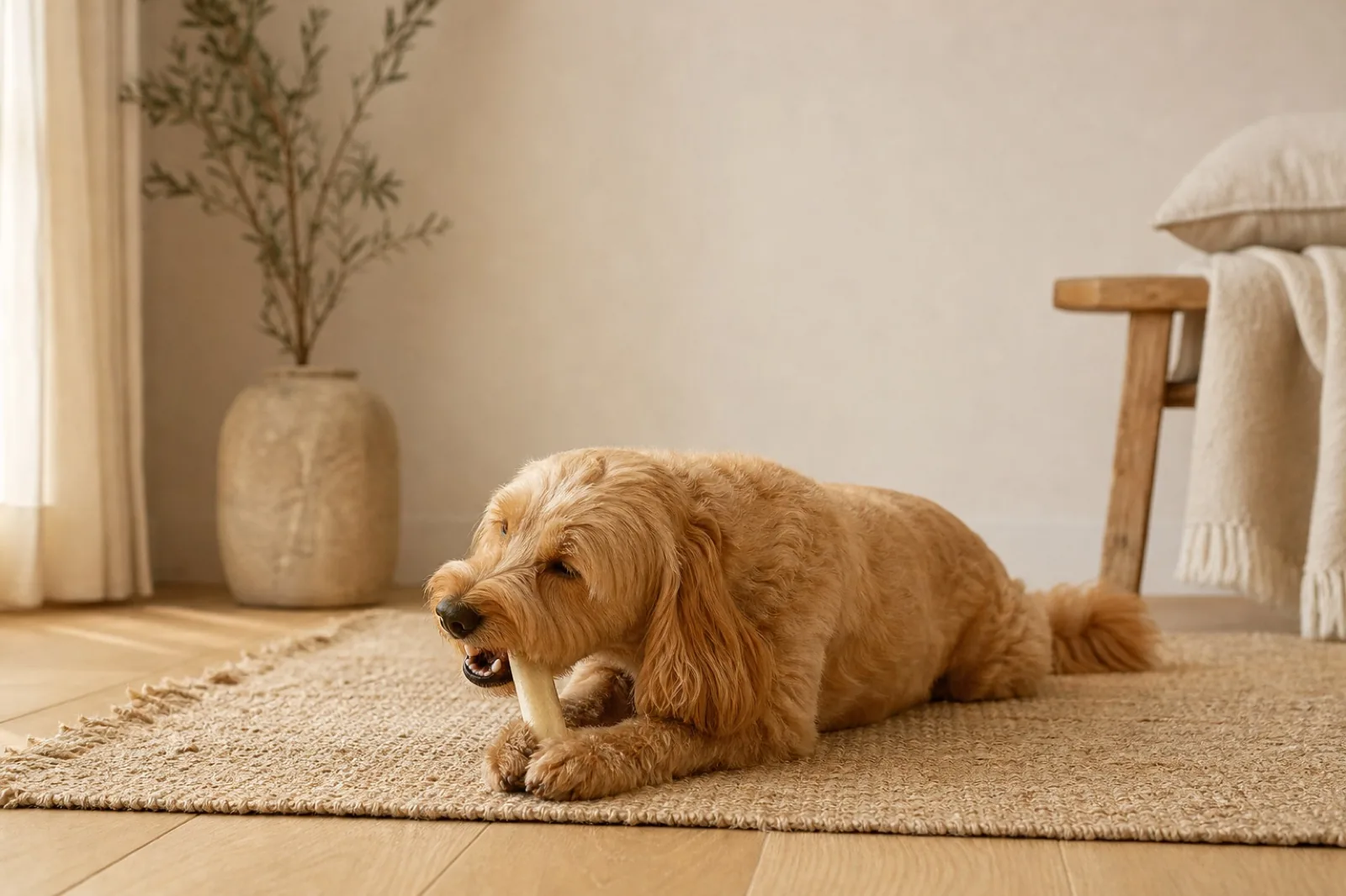 A dogs & cats at home